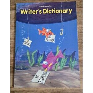 Writers Dictionary Intermediate Level Paperback Steck-Vaughn Homeschool Harcourt
